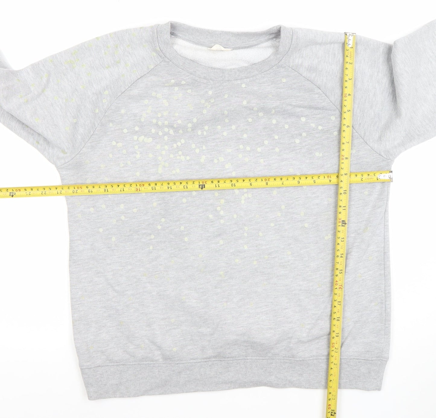 Womens UK Size M Hush Grey Pullover Sweatshirt