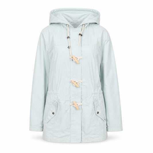 Womens UK Size 10 Fat Face Blue Parka Coat