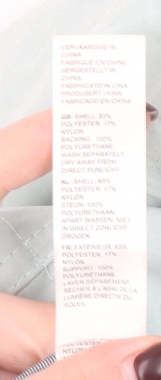 Fat Face Women's Blue Hooded Toggle Parka Jacket UK 10