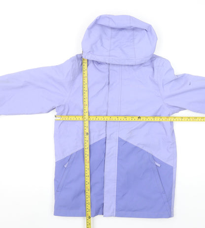 Boys UK Size 11-12 Years Mountain Warehouse Purple Rain Coat