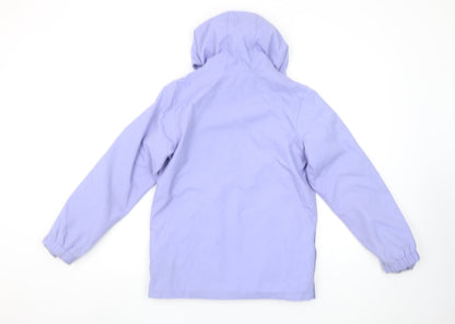 Boys UK Size 11-12 Years Mountain Warehouse Purple Rain Coat