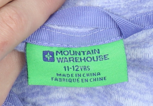 Boys UK Size 11-12 Years Mountain Warehouse Purple Rain Coat