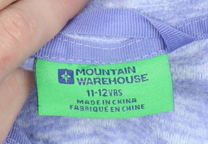 Boys UK Size 11-12 Years Mountain Warehouse Purple Rain Coat