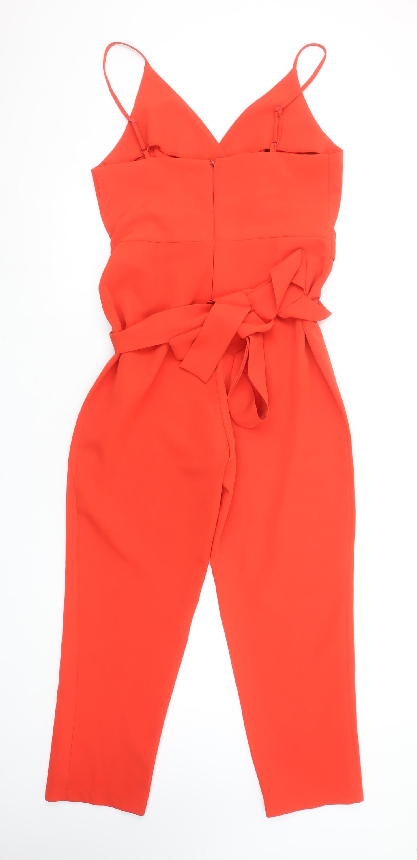 Womens UK Size 10 ASOS One-Piece Red Jumpsuit