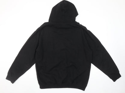 Womens UK Size S Friends Black Pullover Hoodie