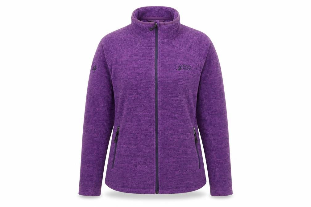 Womens UK Size S North Ridge Purple Basic Jacket