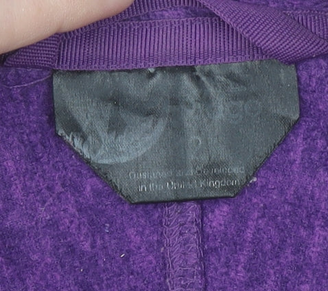 Womens UK Size S North Ridge Purple Basic Jacket
