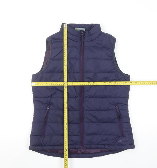 Womens UK Size 10 Peter Storm Purple Puffer Jacket
