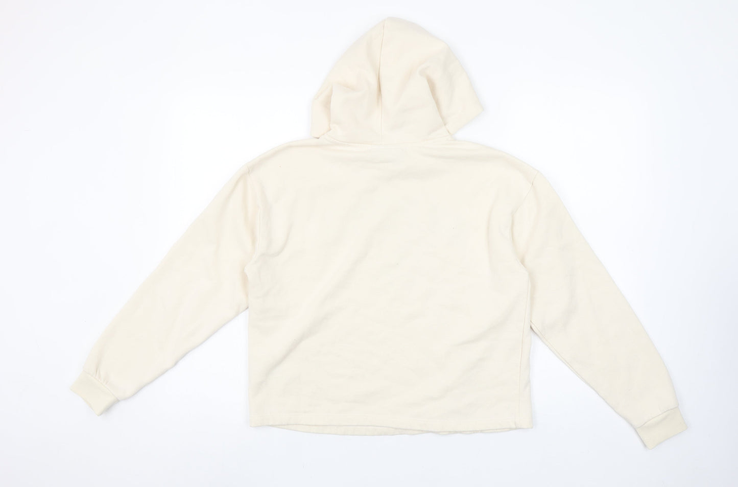 Womens UK Size S Only Beige Pullover Hoodie