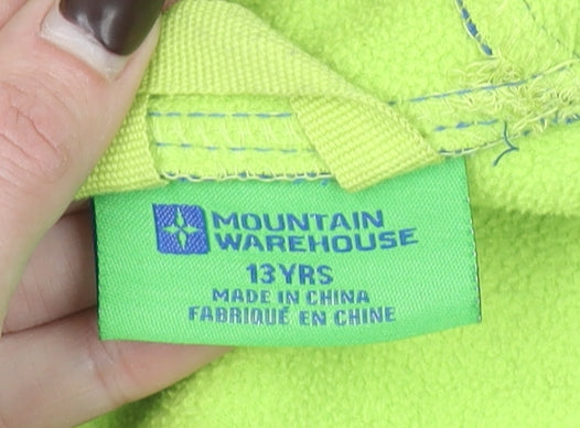 Boys UK Size 13 Years Mountain Warehouse Blue Soft Shell