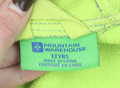 Boys UK Size 13 Years Mountain Warehouse Blue Soft Shell