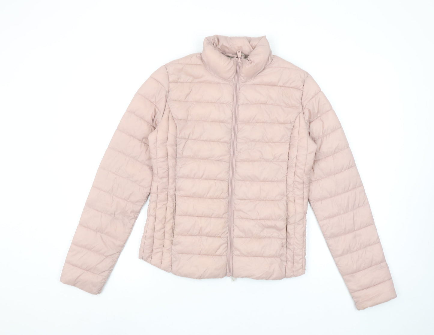 Primark Womens Pink 2XS Lightweight Quilted Puffer Jacket