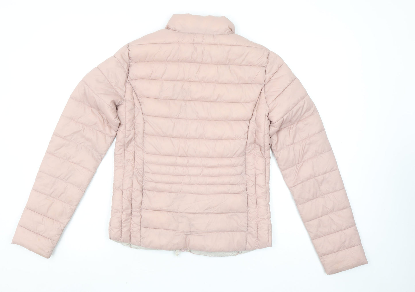 Primark Womens Pink 2XS Lightweight Quilted Puffer Jacket