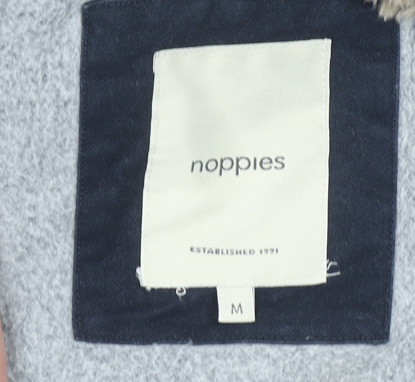 Womens UK Size M Noppies Blue Parka Coat