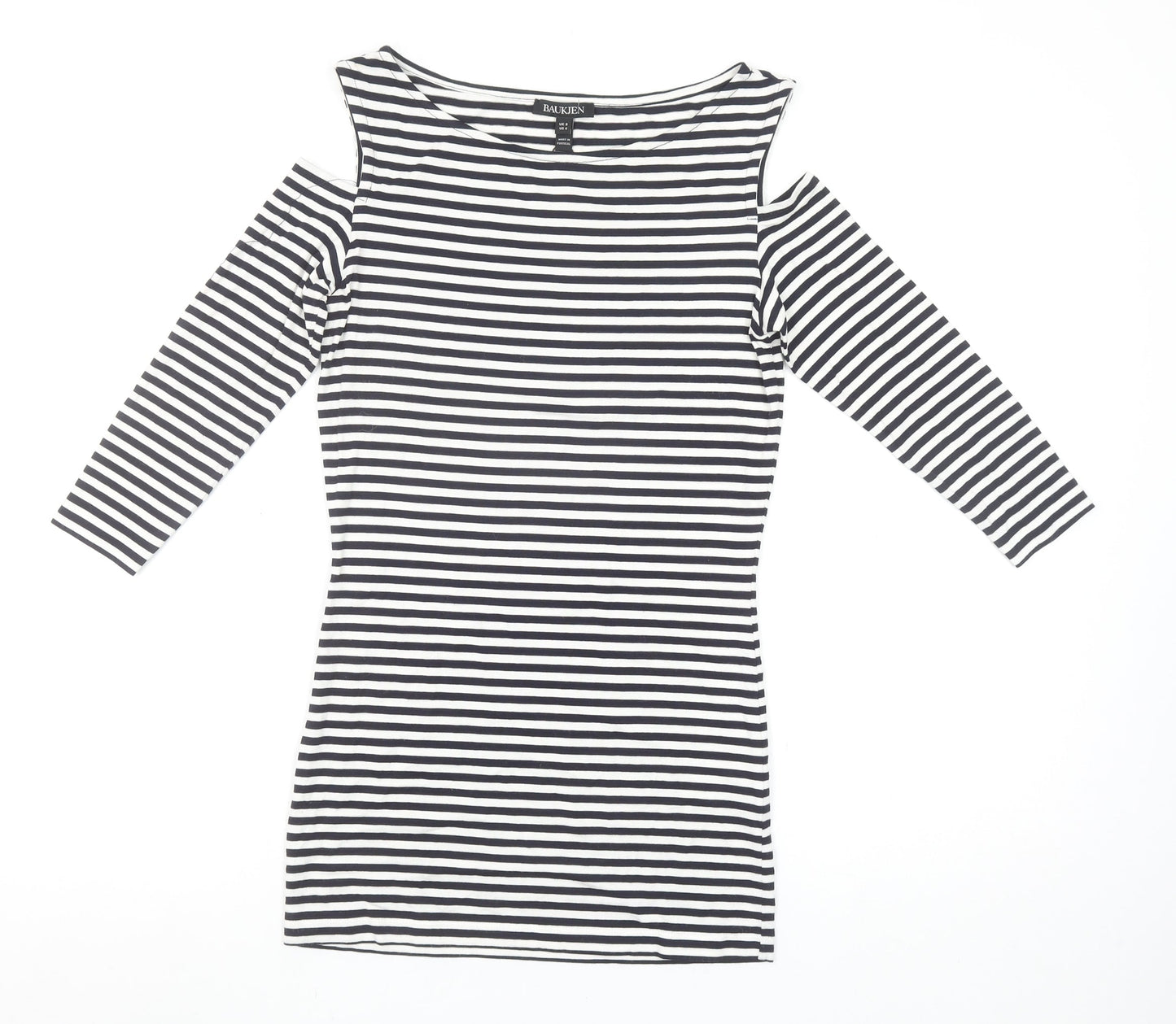 Womens UK Size 8 Baukjen Blue Basic T-Shirt