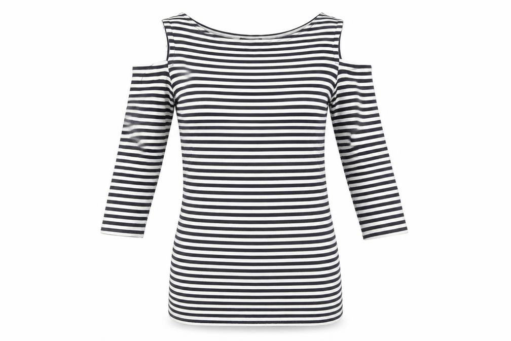 Womens UK Size 8 Baukjen Blue Basic T-Shirt