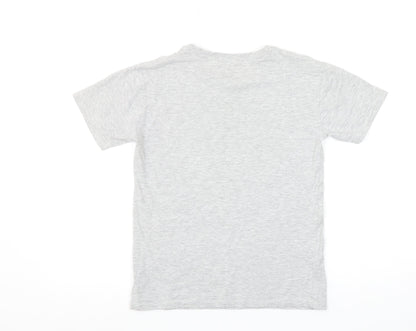 Girls UK Size 11-12 Years Mountain Warehouse Grey Basic T-Shirt