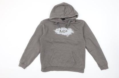 Womens UK Size M MP Grey Pullover Hoodie