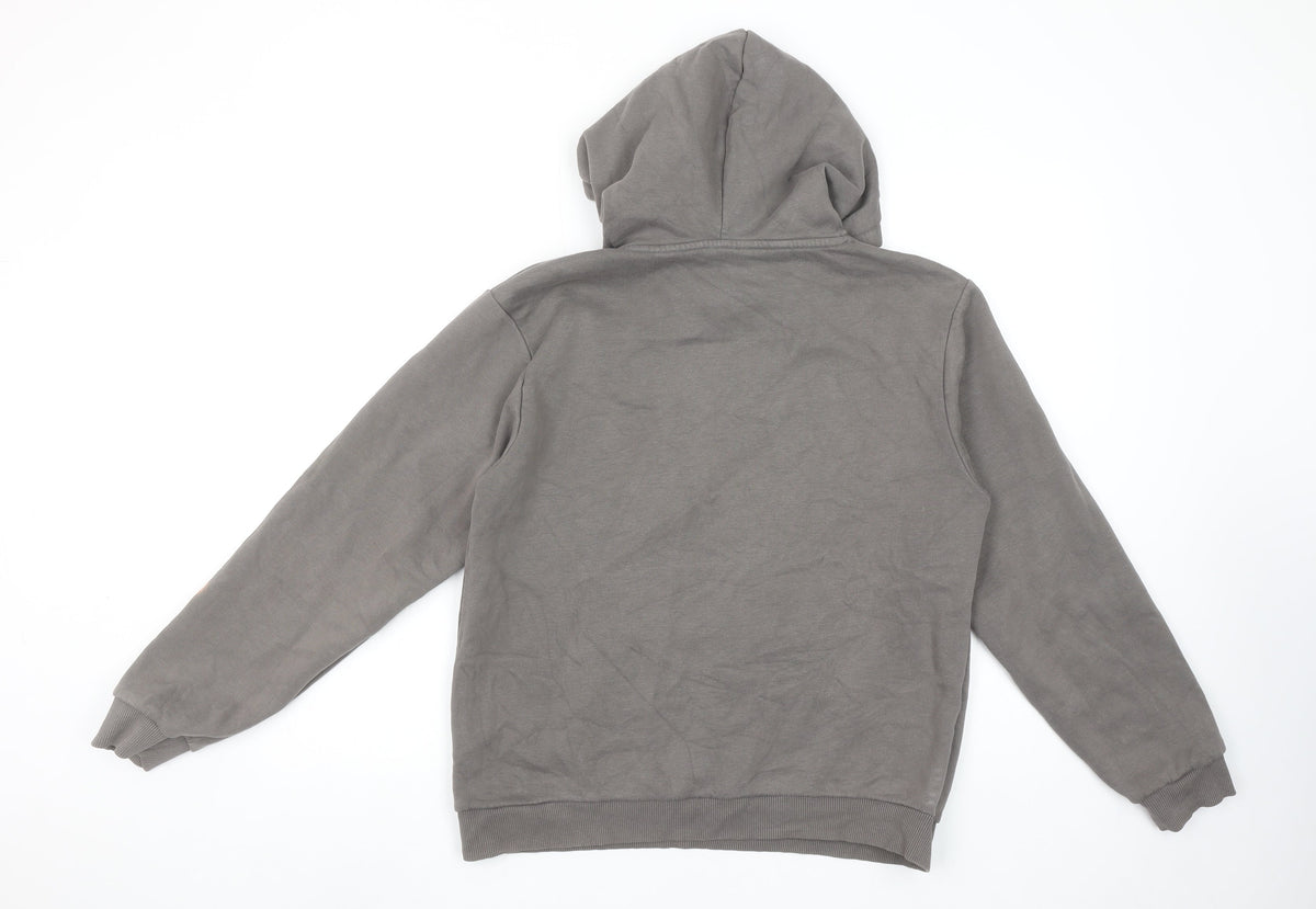 Womens UK Size M MP Grey Pullover Hoodie