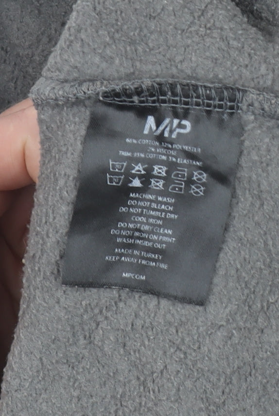 Womens UK Size M MP Grey Pullover Hoodie