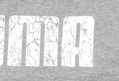 Puma Mens Grey XL Graphic Logo Crew Neck Short Sleeve T-Shirt