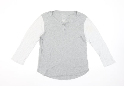 Womens UK Size XL Gap Grey Basic T-Shirt