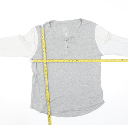 Womens UK Size XL Gap Grey Basic T-Shirt