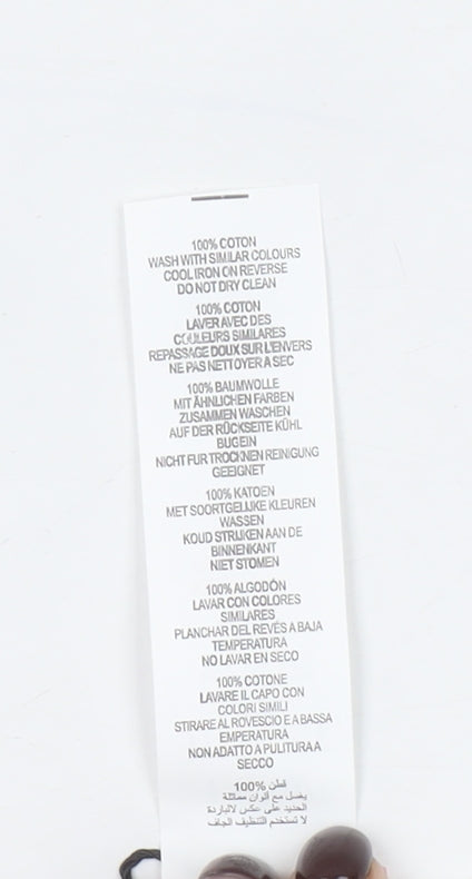 I Saw It First Love Island White Cotton Women’s T-Shirt Size S