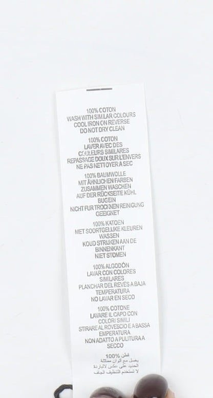 I Saw It First Love Island White Cotton Women’s T-Shirt Size S