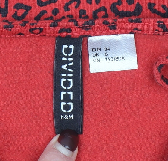 Womens UK Size 6 H&M Bodycon Dress