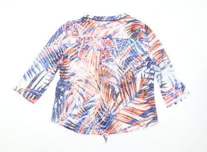 Womens UK Size M Roman Multicoloured Tunic Blouse
