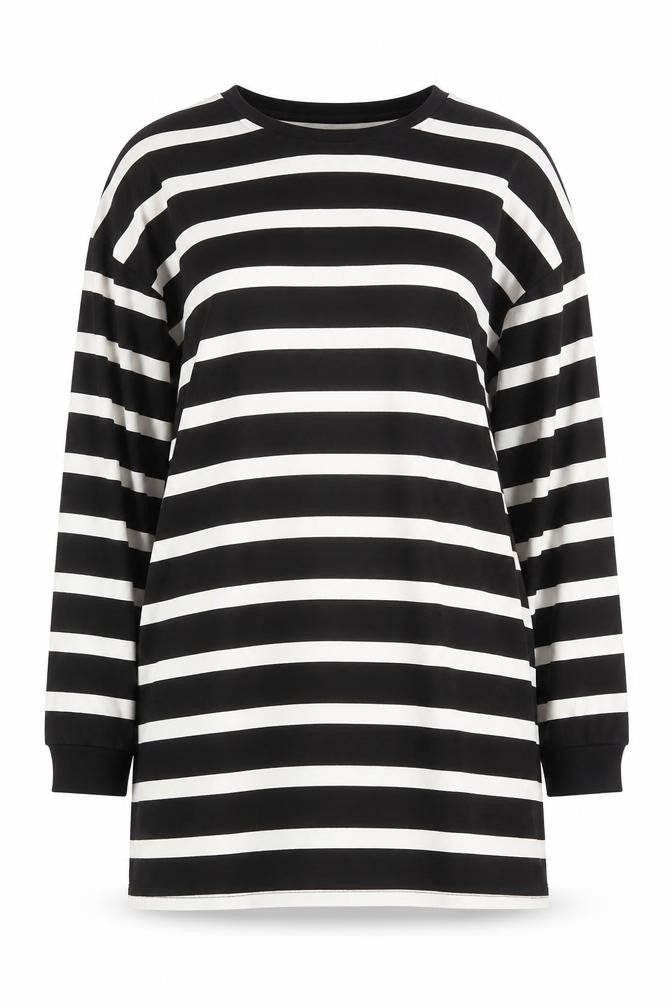 Womens UK Size 12 ASOS Black Basic T-Shirt