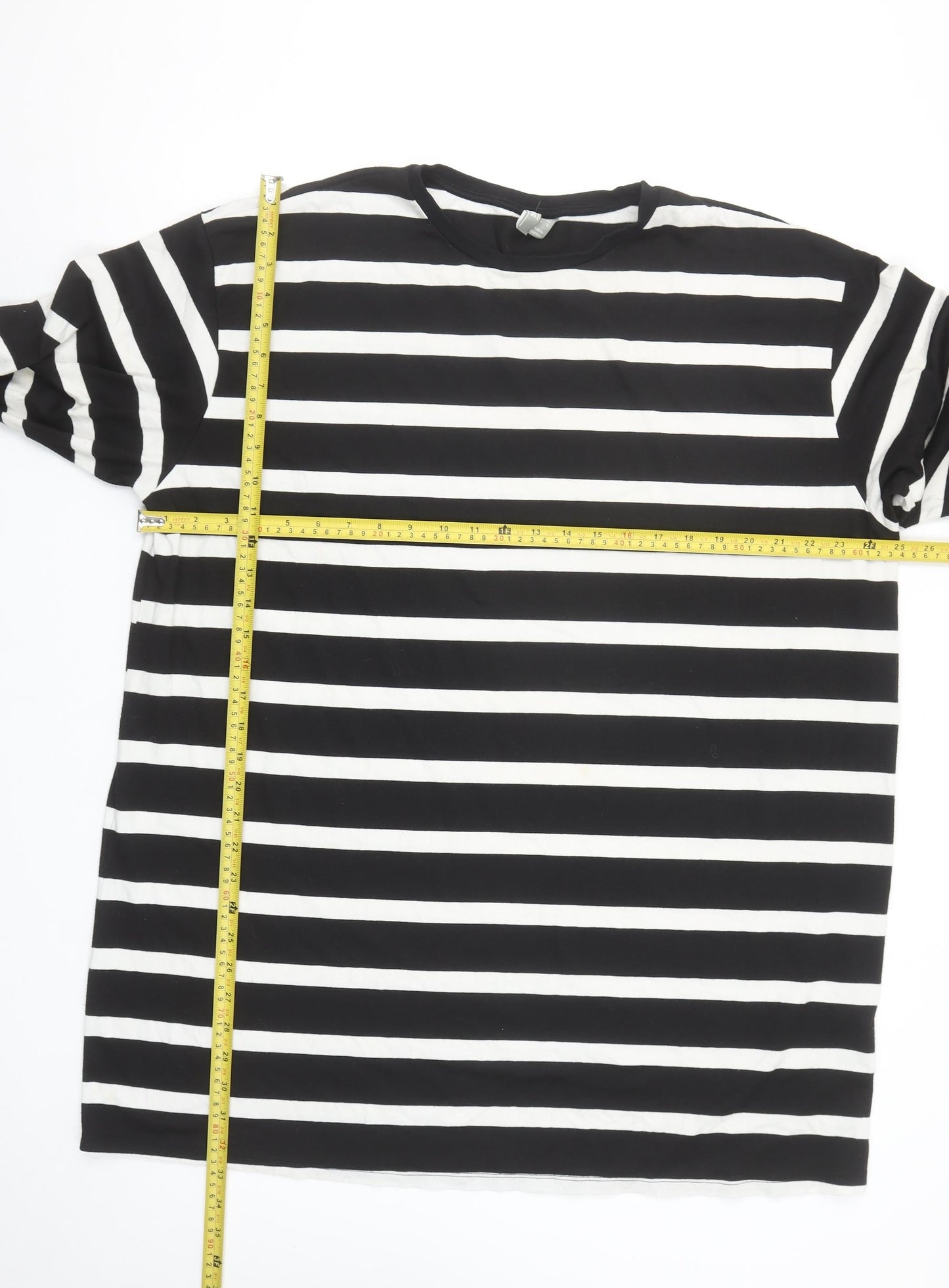 Womens UK Size 12 ASOS Black Basic T-Shirt