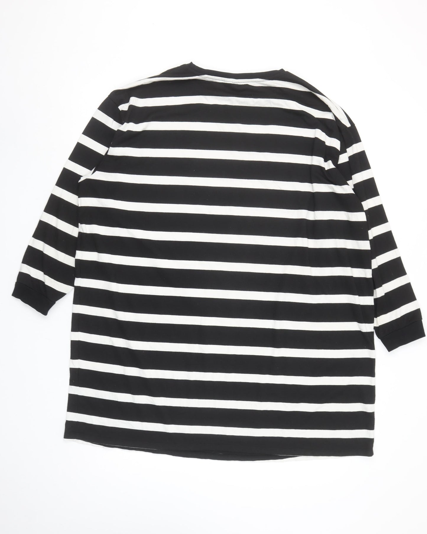 Womens UK Size 12 ASOS Black Basic T-Shirt