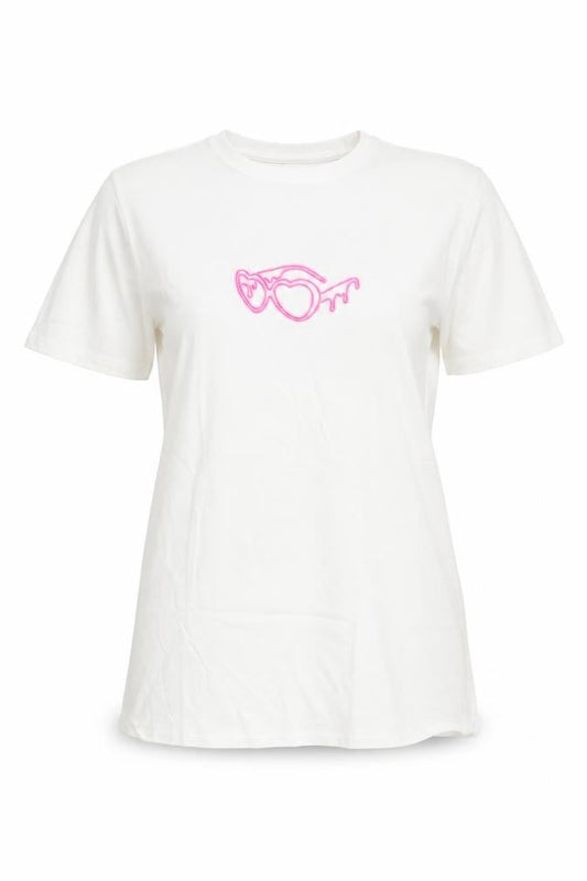 Womens UK Size S I SAW IT FIRST White Basic T-Shirt