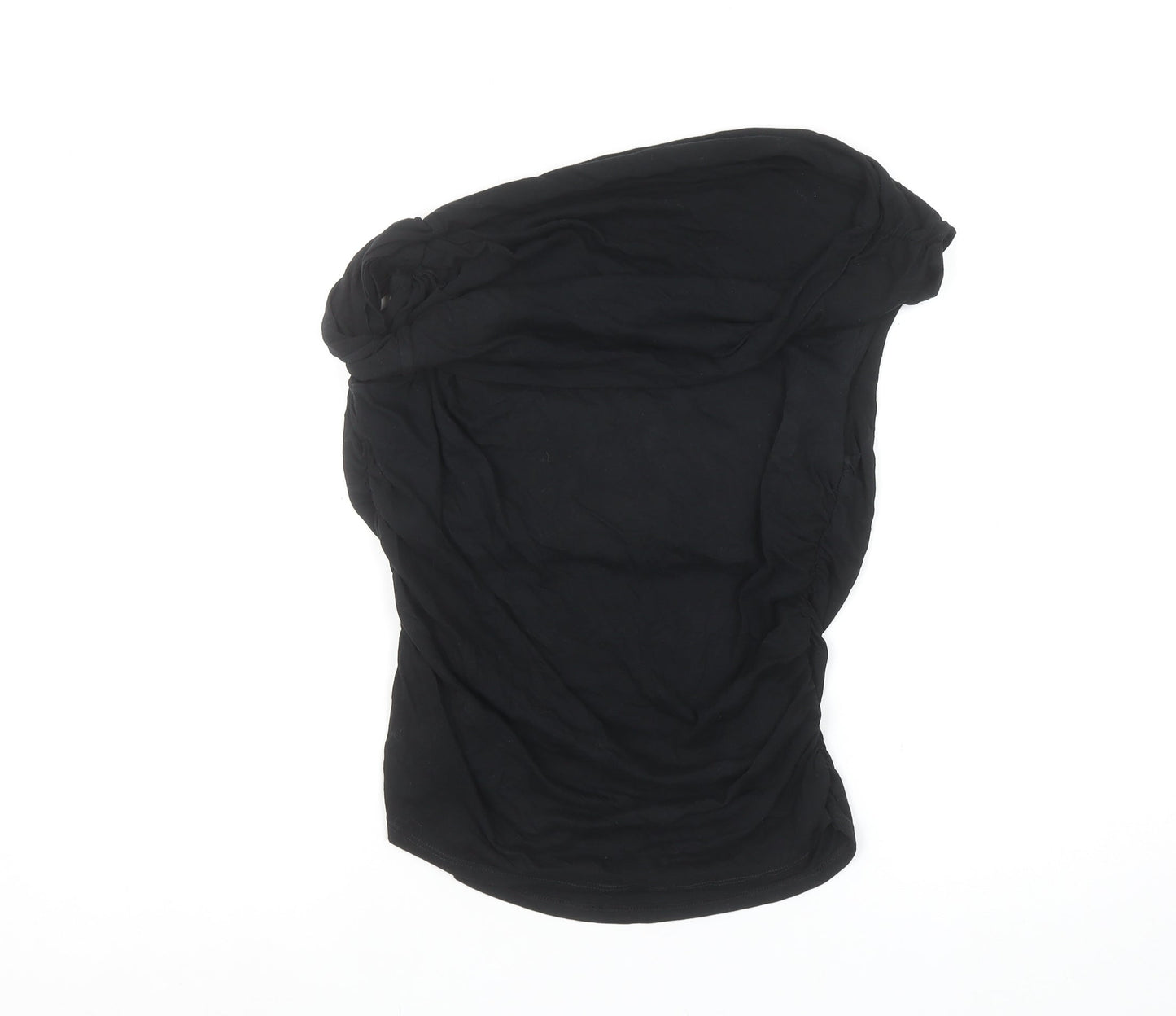 Womens UK Size L Zara Black Camisole Blouse