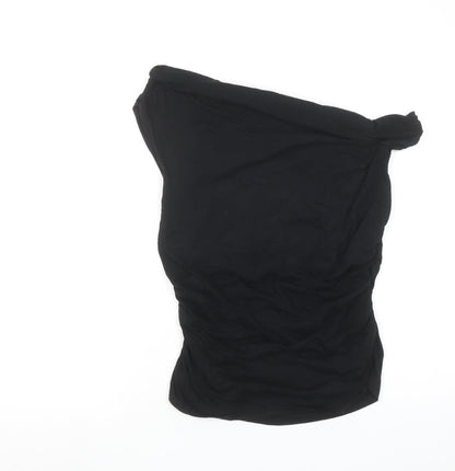 Womens UK Size L Zara Black Camisole Blouse