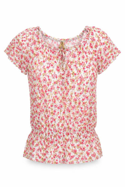 Womens UK Size 10 NEXT Multicoloured Tunic Blouse