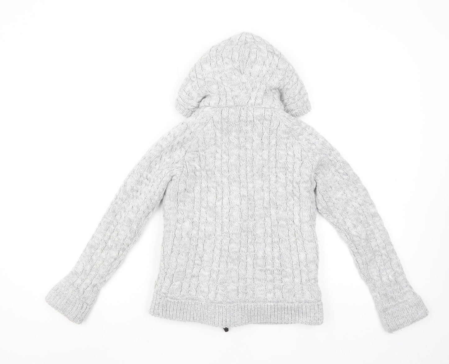 Boys UK Size 9-10 Years SoulCal & Co Grey Cardigan Jumper