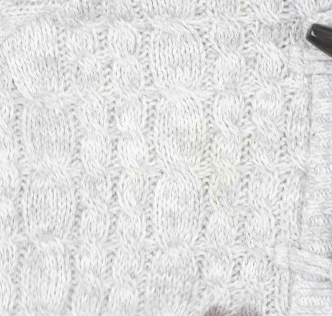 Boys UK Size 9-10 Years SoulCal & Co Grey Cardigan Jumper