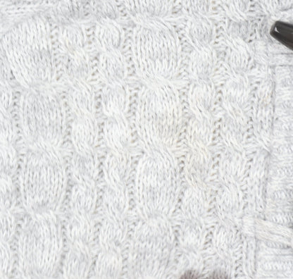 Boys UK Size 9-10 Years SoulCal & Co Grey Cardigan Jumper