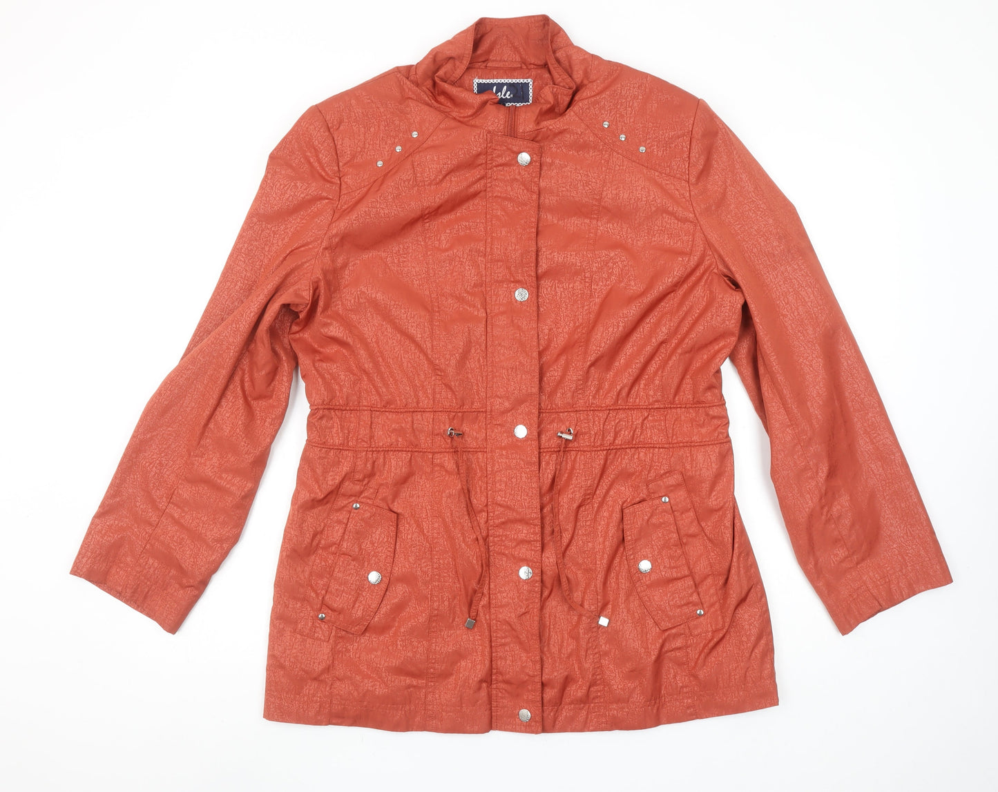 Womens UK Size 12 Isle Brown Anorak Coat