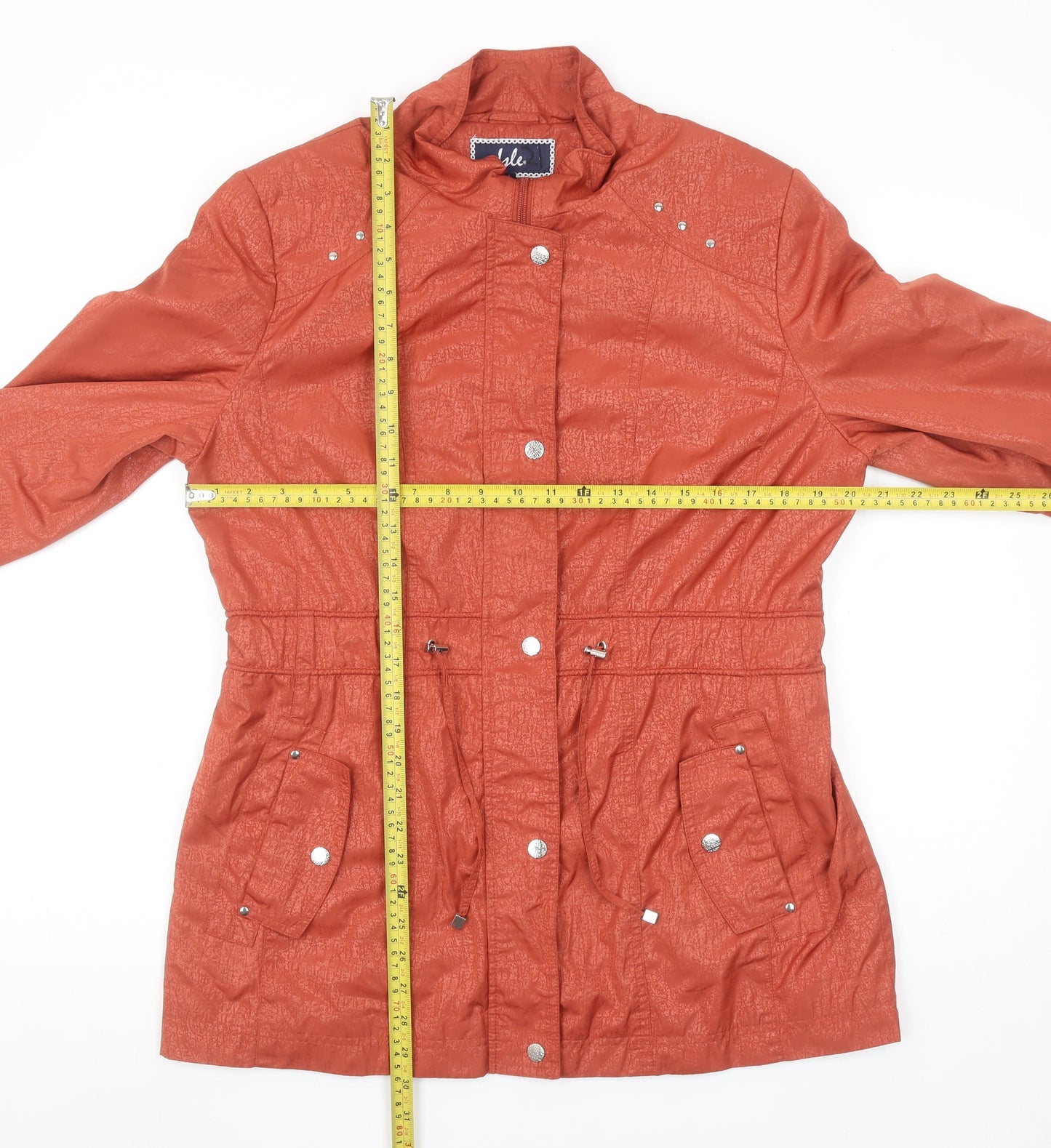 Womens UK Size 12 Isle Brown Anorak Coat