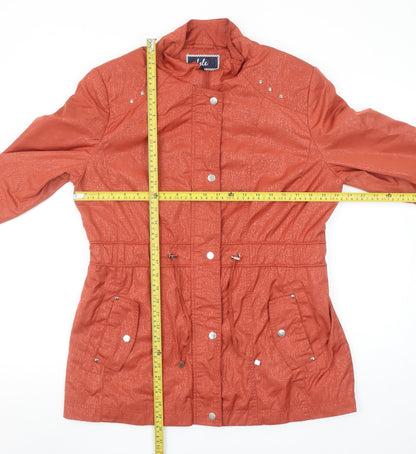 Womens UK Size 12 Isle Brown Anorak Coat