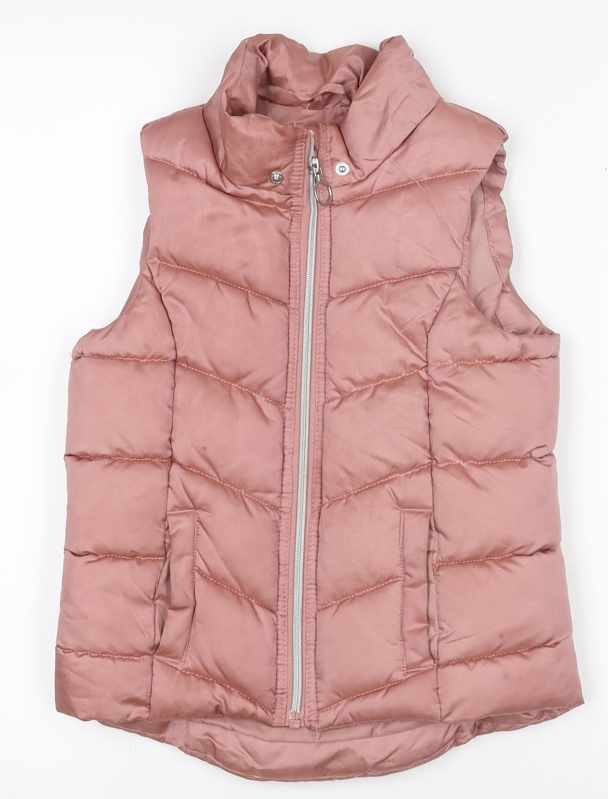 Girls UK Size 7-8 Years H&M Pink Basic Jacket