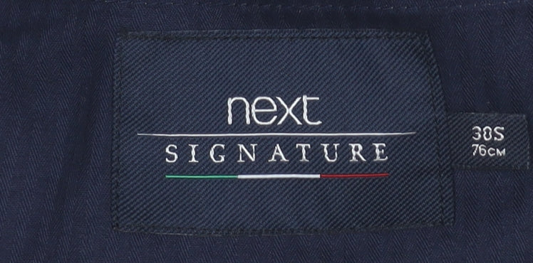 Next Signature Women's Brown Wool Dress Pants Trousers Size 30S