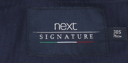 Next Signature Women's Brown Wool Dress Pants Trousers Size 30S