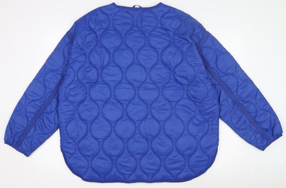 Primark Women’s Blue Quilted Lightweight Jacket L