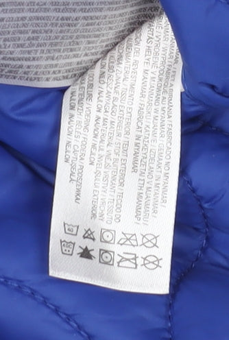 Primark Women’s Blue Quilted Lightweight Jacket L