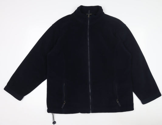 Marks & Spencer Women’s Blue Fleece Full Zip Jacket Size 18